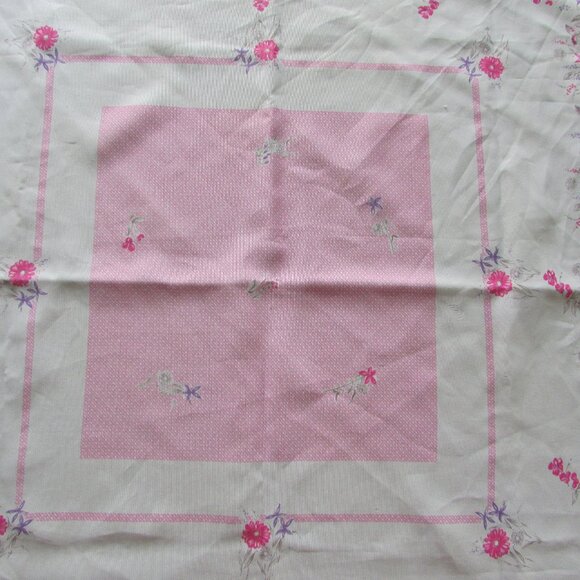 Norma Dori Vintage Pink Scarf - Picture 4 of 7